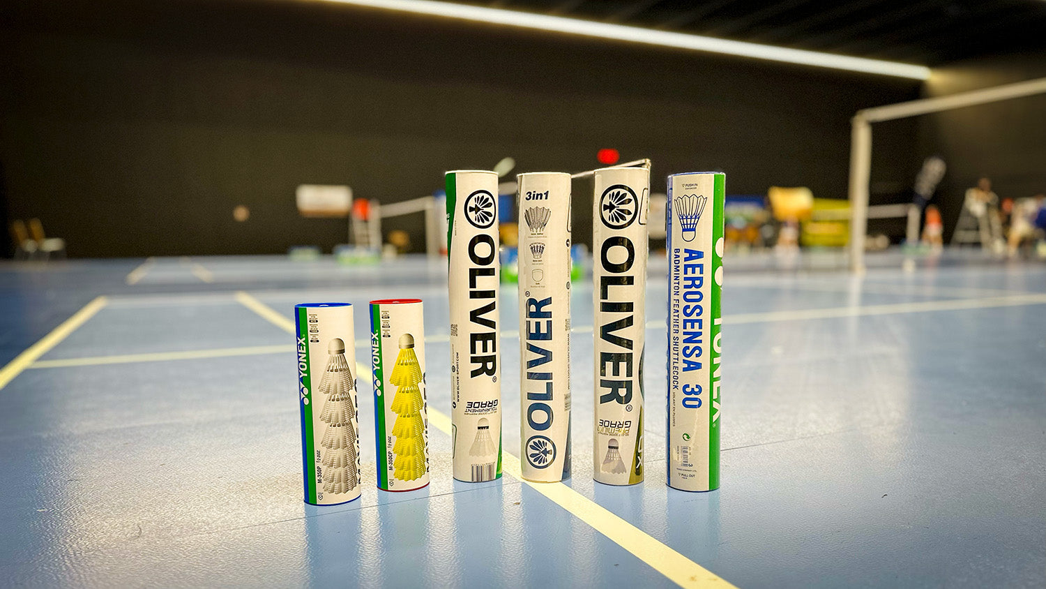 Unterschied zwischen Badminton Feder-, Plastik- und Hybridbällen