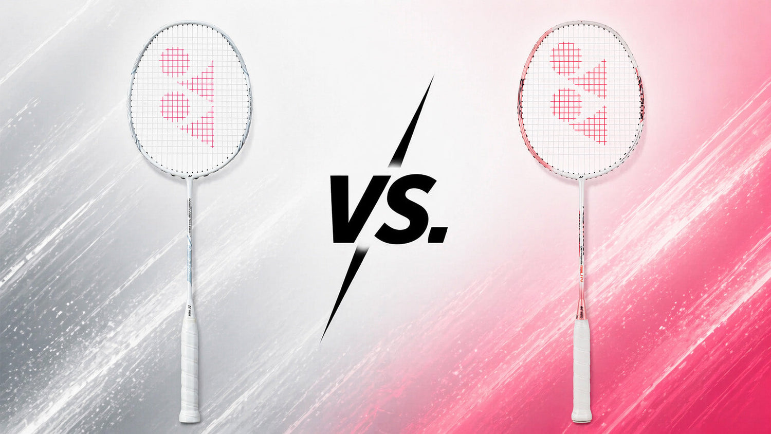 Badmintonschläger im Test: Yonex Ability vs. Yonex Nextage