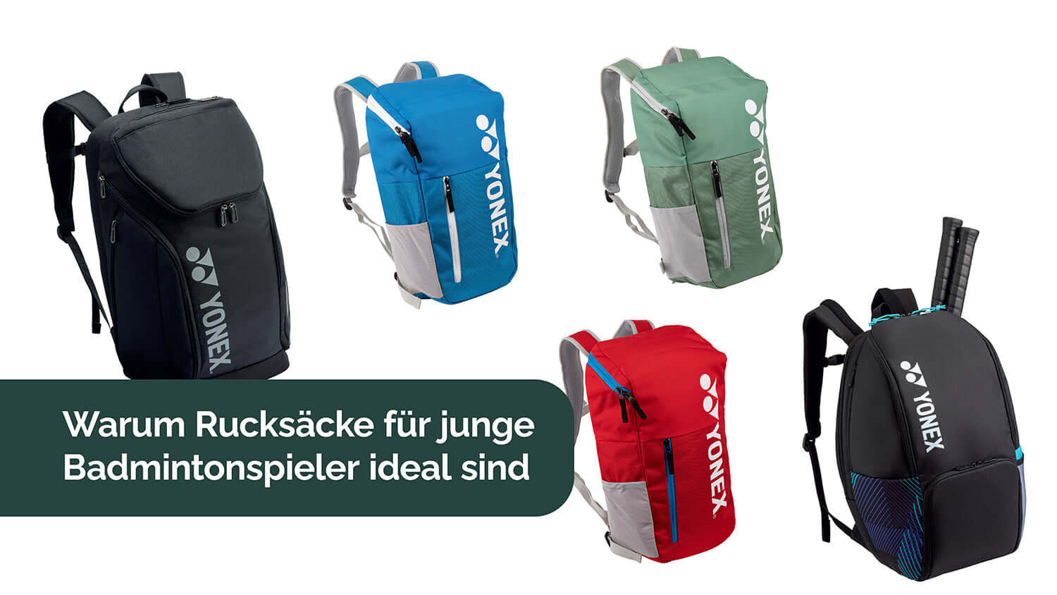 Warum Rucksäcke für junge Badmintonspieler ideal sind - Bash Badminton-Shop