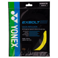 YONEX Exbolt 65 Gelb 10m - 0,65 mm - Bash Badminton-Shop