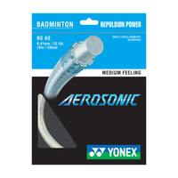 YONEX Aerosonic Weiß 10m - 0,61 mm - Bash Badminton-Shop