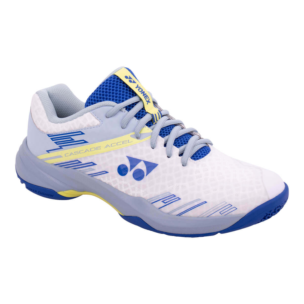 YONEX Power Cushion Cascade Accel Blau/Weiß - Unisex - Bash Badminton-Shop