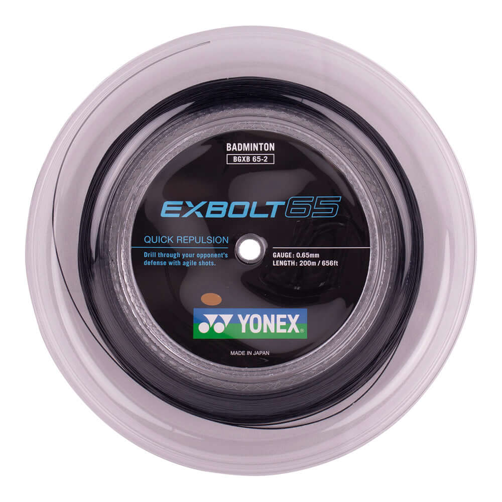 Yonex Exbolt 65 200m - 0,65 mm Badminton Saite