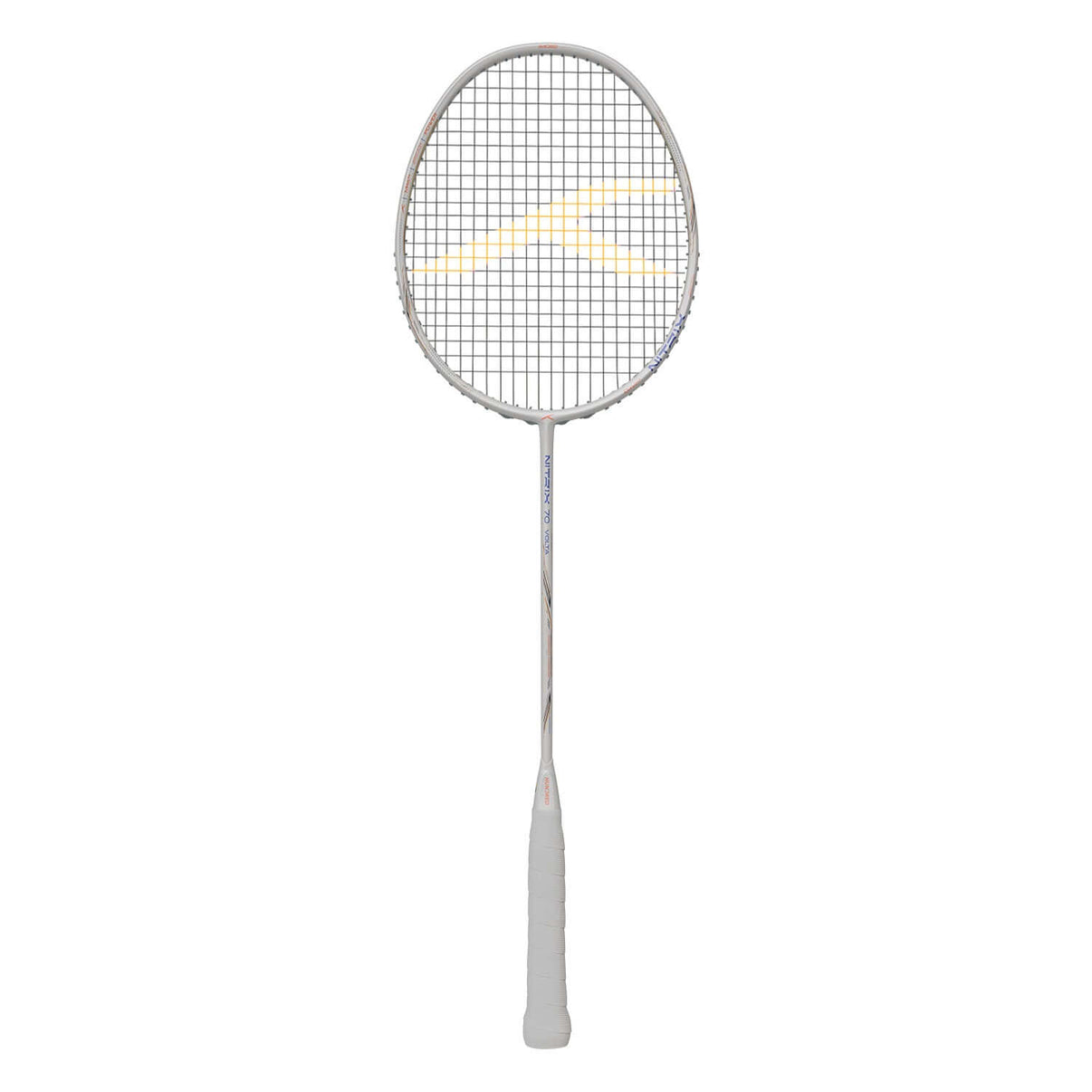 Hundred Nitrix 70 Volta 4U Badmintonschläger - Weiß/Kupfer