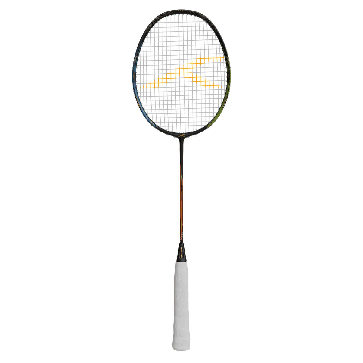 Hundred Flareon Typhoon 5U Badmintonschläger - Schwarz/Grün/Blau