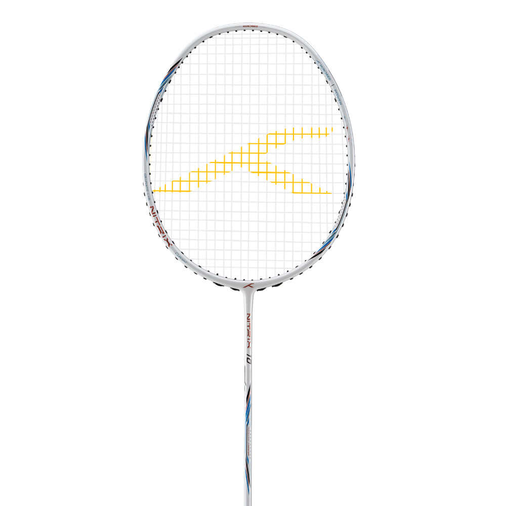 Hundred Nitrix 10 4U Badmintonschläger - Pearl White