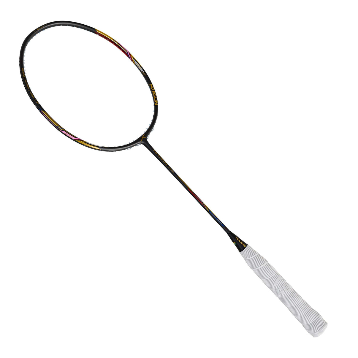 Hundred Nitrix Pro Srikanth 4U Badmintonschläger - Schwarz/Gold