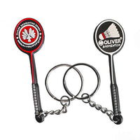 Badminton Schlüsselanhänger von Oliver