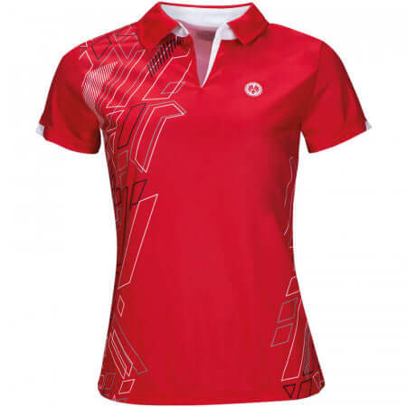 OLIVER Polo Shirt Bilbao Rot - Damen - Bash Badminton-Shop