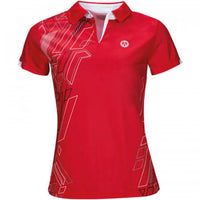 OLIVER Polo Shirt Bilbao Rot - Damen - Bash Badminton-Shop
